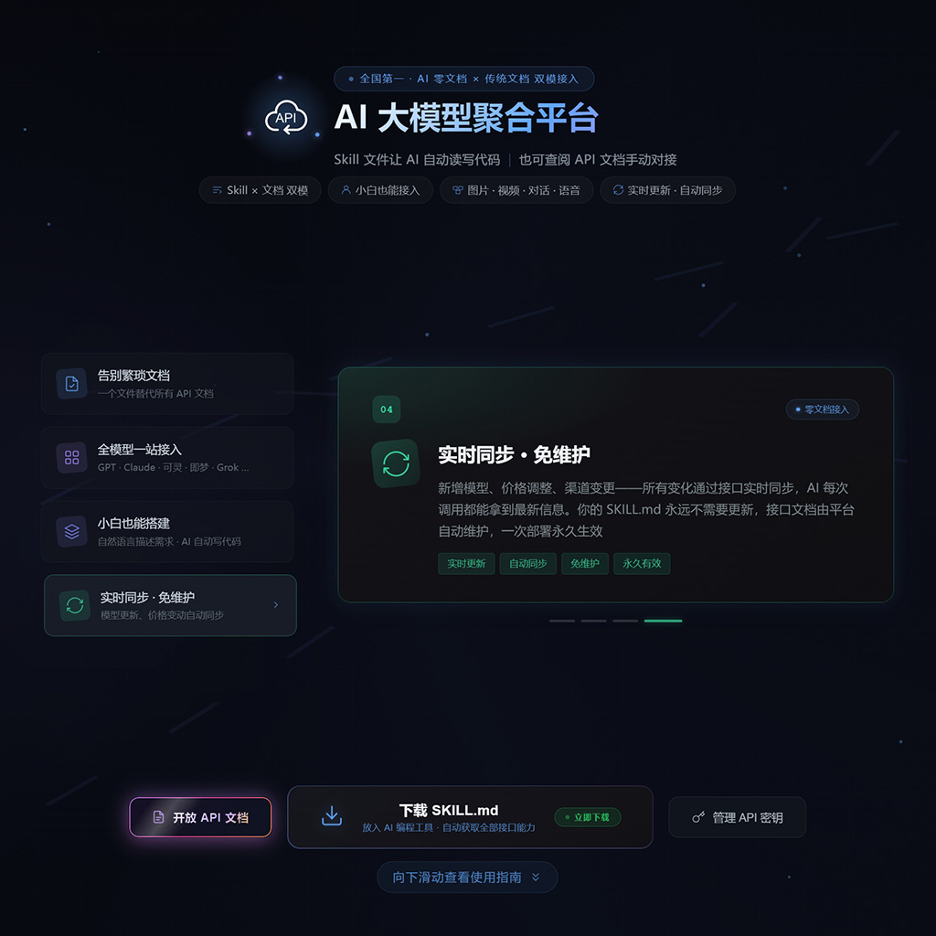 菁选灵创超低价API中转接口控制台